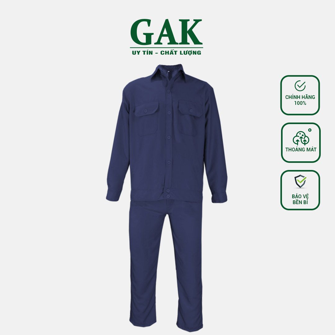 Standard worker uniform model – Color: Dark Blue