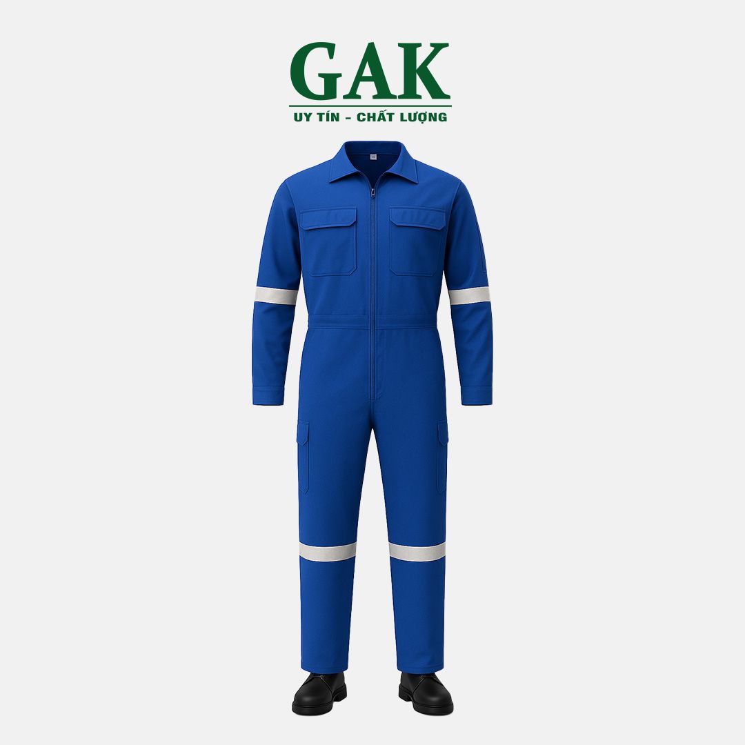 Đồng phục bảo hộ công nhân hoá dầu mẫu 1