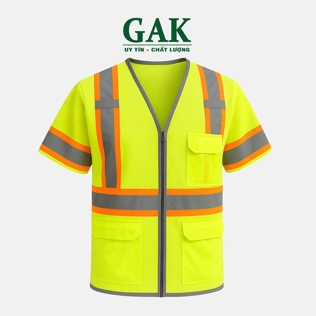 Mẫu áo bảo hộ hiển thị cao No1