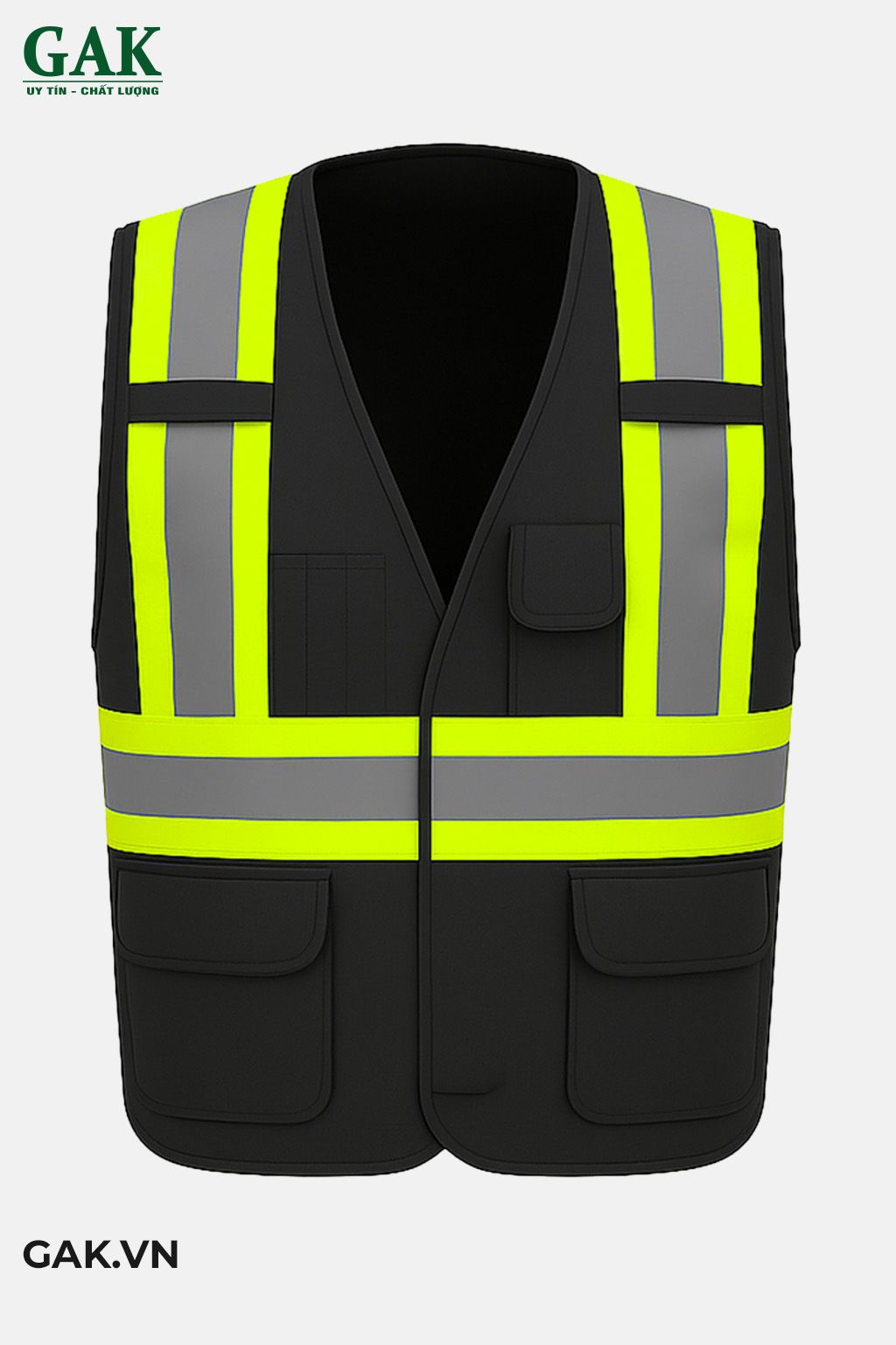High Visibility Gile Safety Vest Class 1 No5