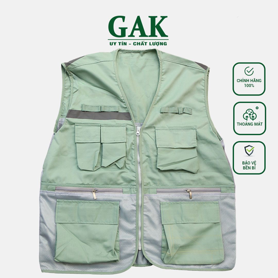 Mẫu áo ghi lê kỹ sư Hoà Bình