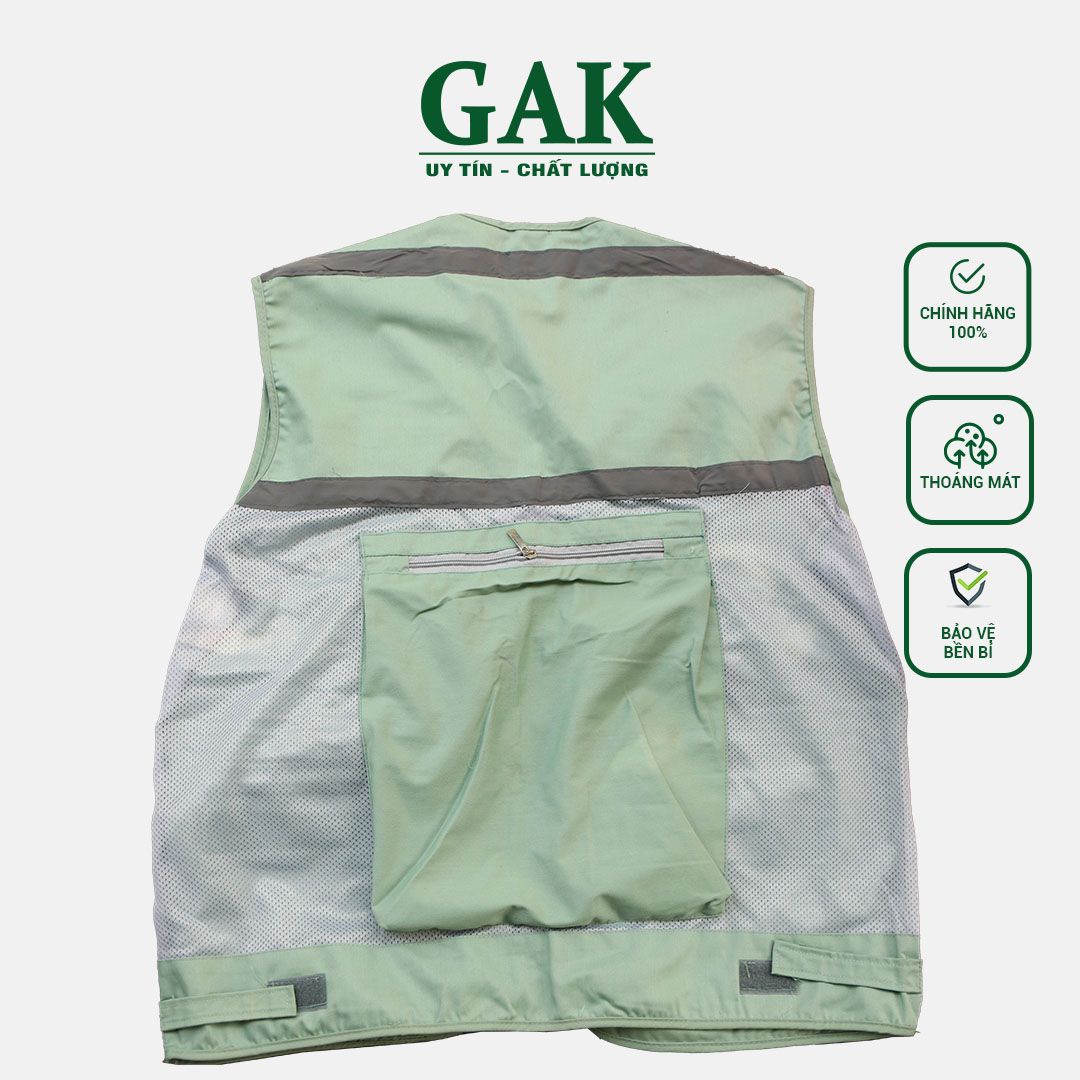 Mẫu áo ghi lê kỹ sư Hoà Bình