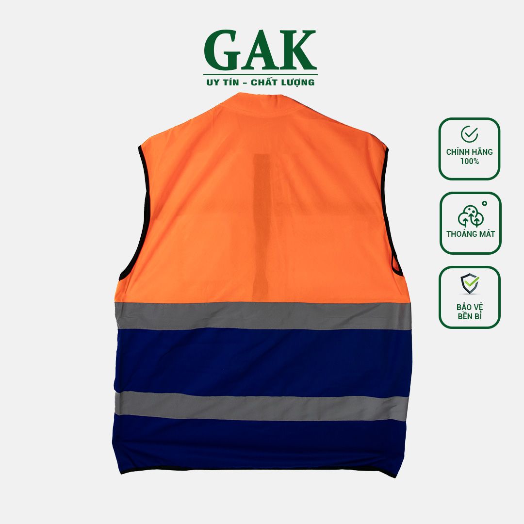 Mẫu áo ghi lê kỹ thuật công trình