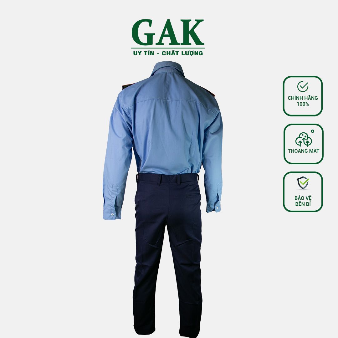 Mẫu đồng phục bảo vệ tay dài