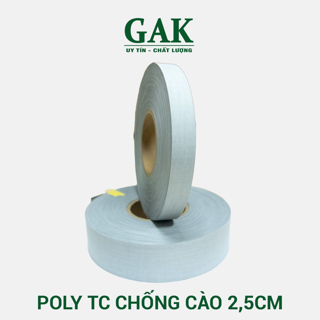 Phản quang Poly TC chống cào 2,5cm x 100m