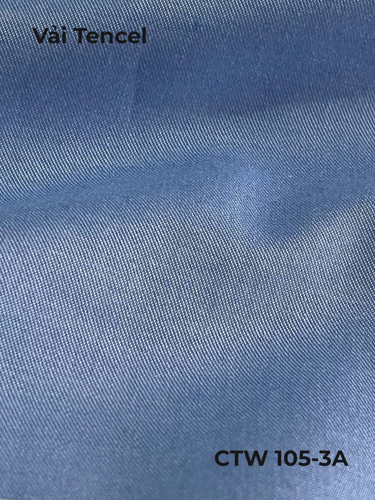 [Vải may áo sơ mi] Vải tencel CTW 105