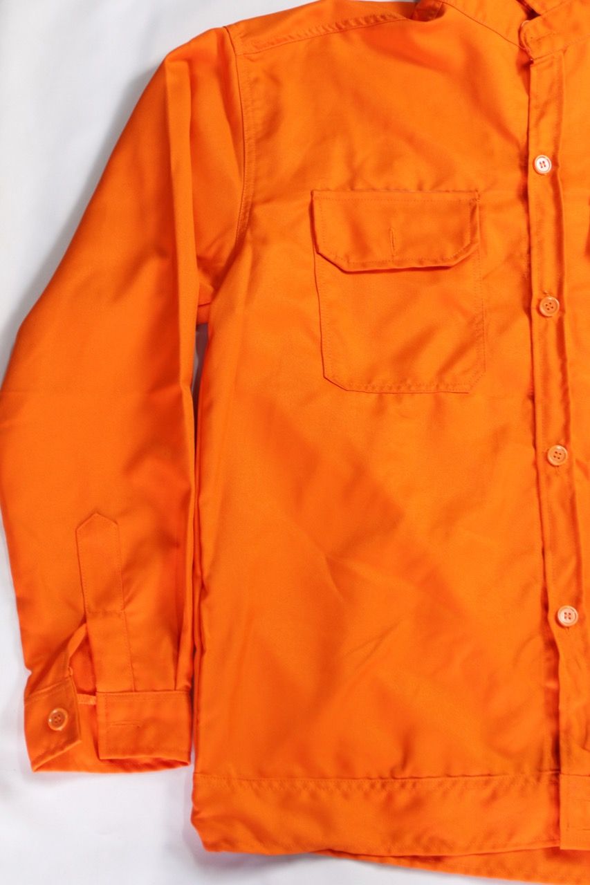 Khaki 2-1 Work Uniform, Color: Orange