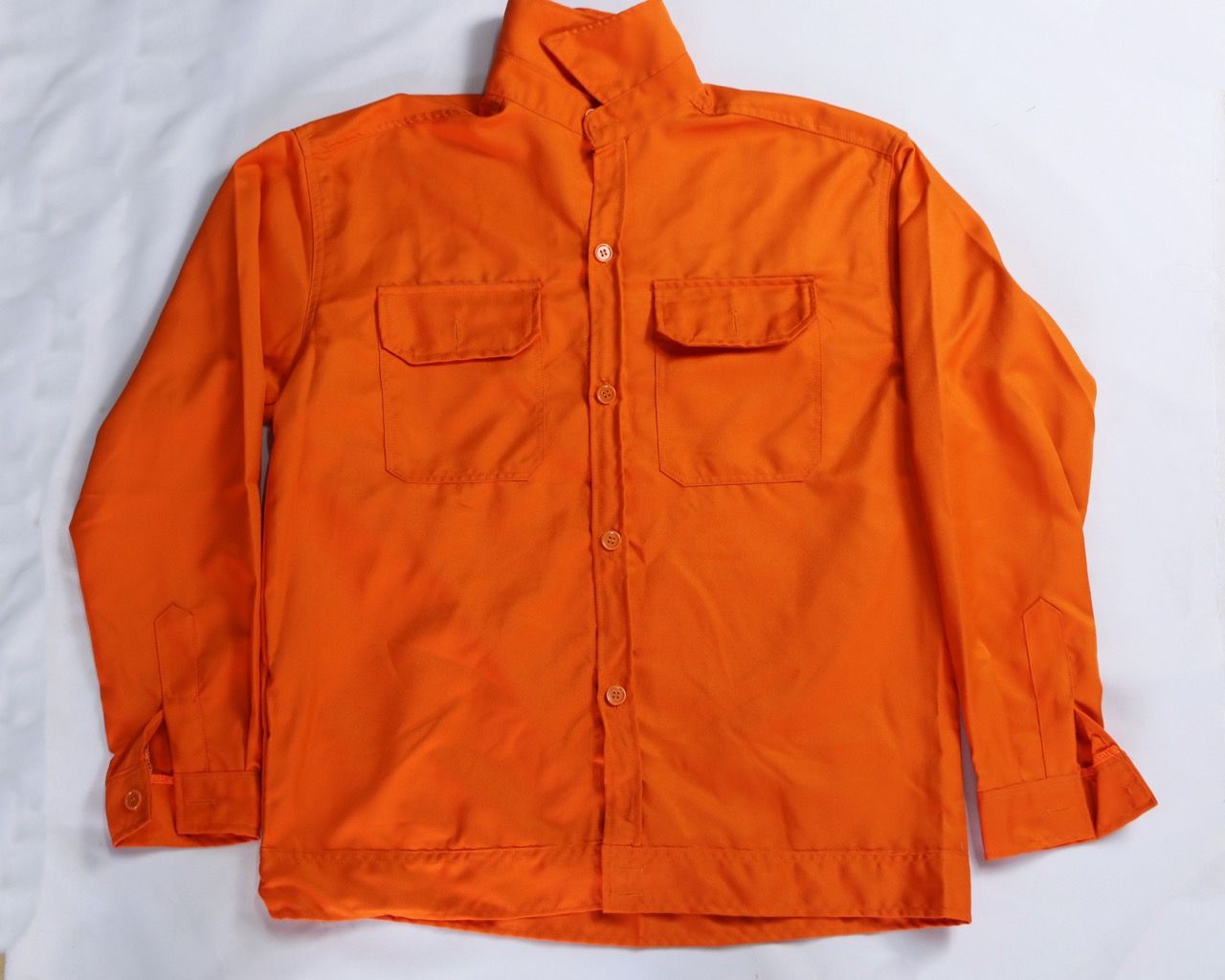 Khaki 2-1 Work Uniform, Color: Orange