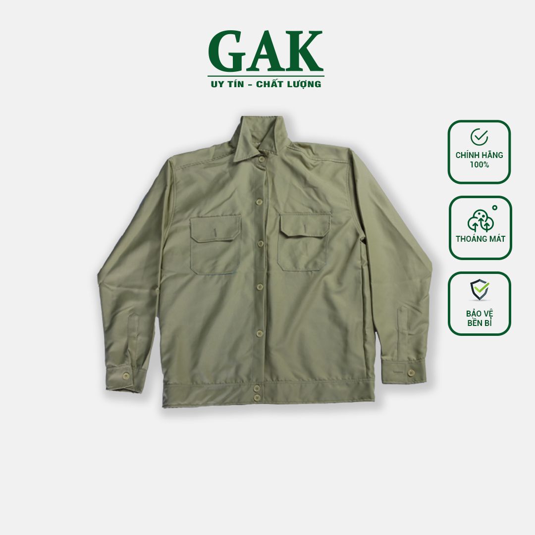 Khaki 2-1 Work Uniform, Color: Cream