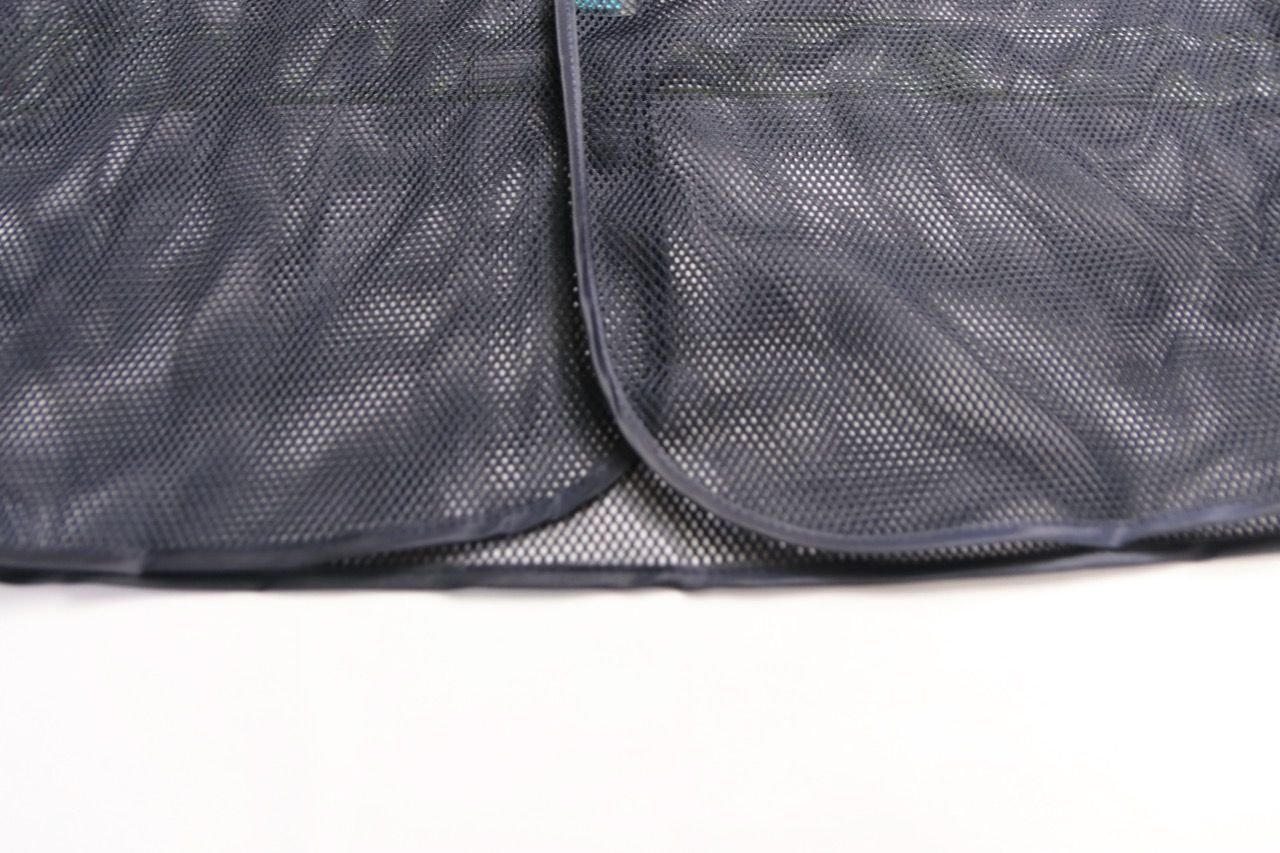 Hi-Vis safety Vest for Public Works Navy Blue color with Triangular Banana Plastic Reflective Tape