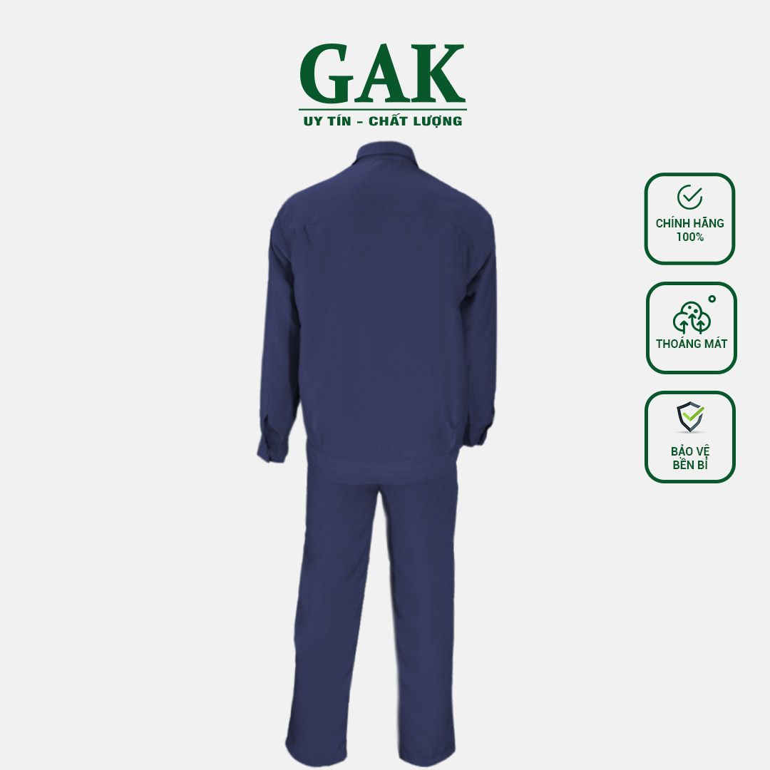 Standard worker uniform model – Color: Dark Blue