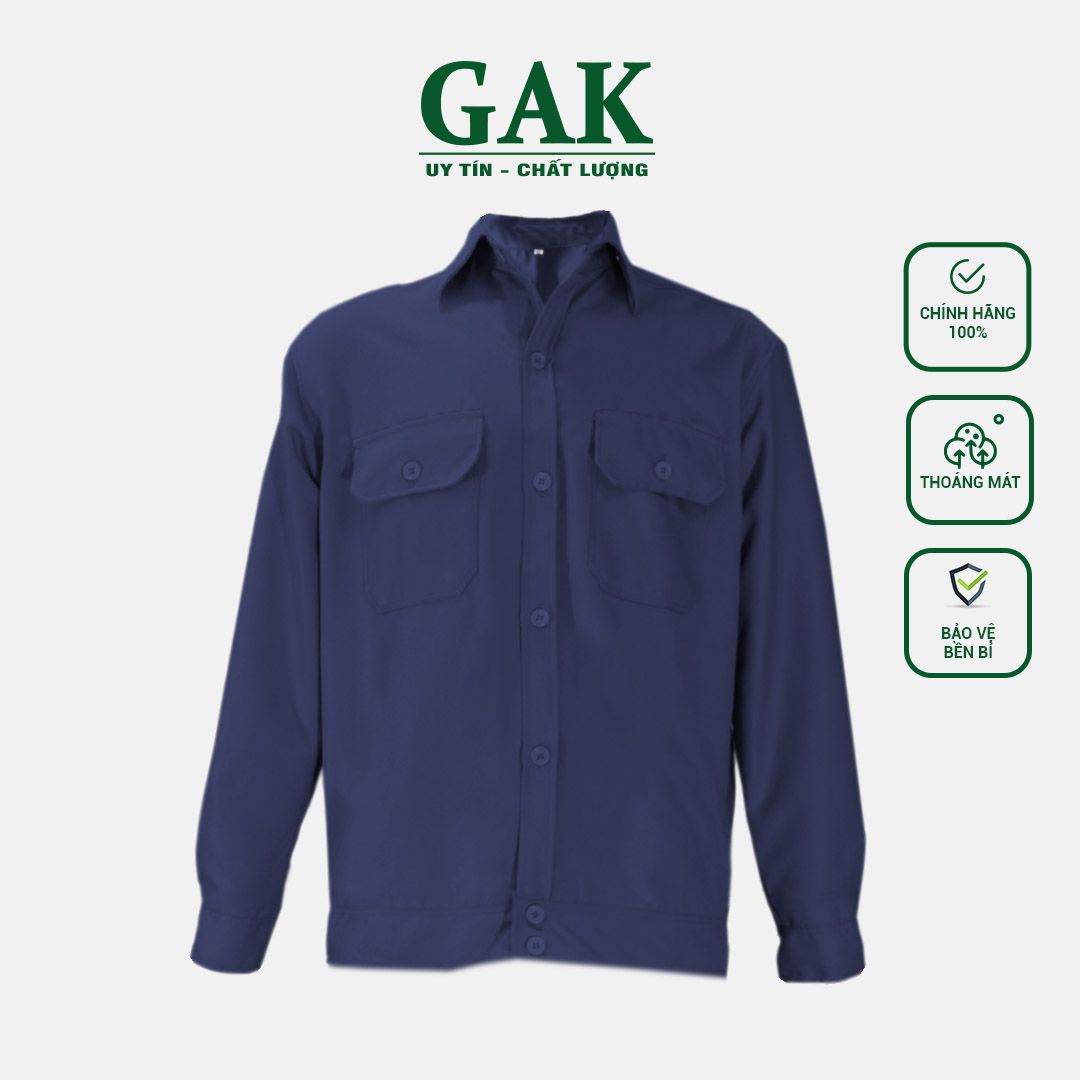 Standard worker uniform model – Color: Dark Blue
