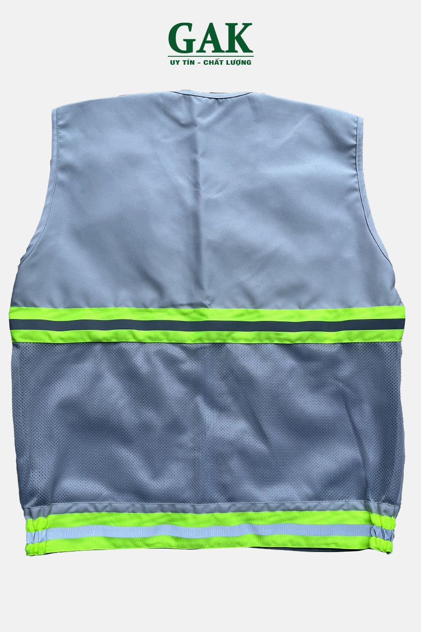 Premium Technical Safety Vest with 6 Pockets