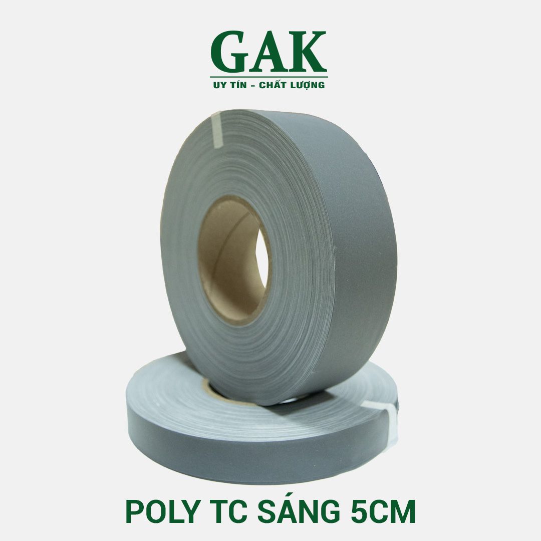 Phản quang Poly TC sáng 5cm x 100m