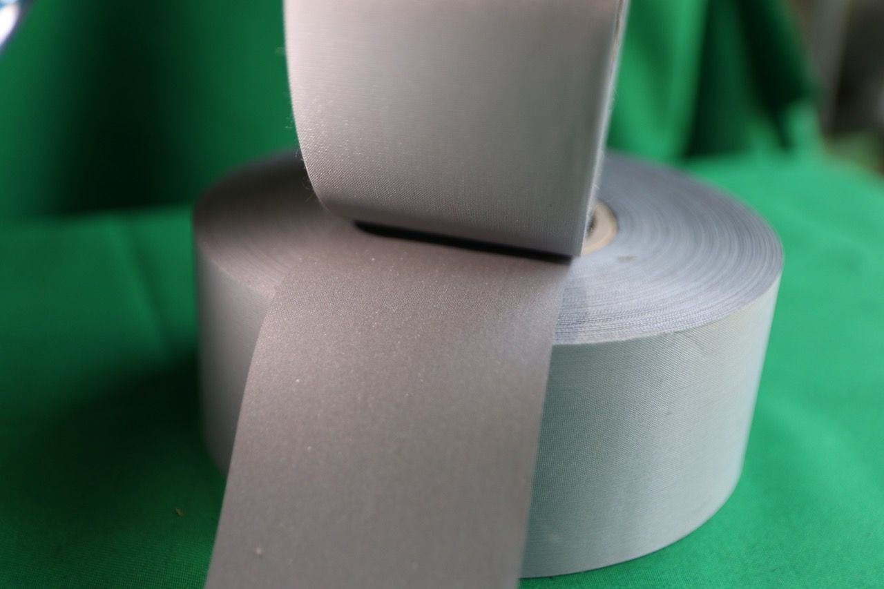Standard Gray Poly Reflective Tape 5cm x 100m