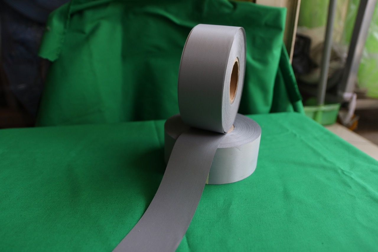 Standard Gray Poly Reflective Tape 5cm x 100m