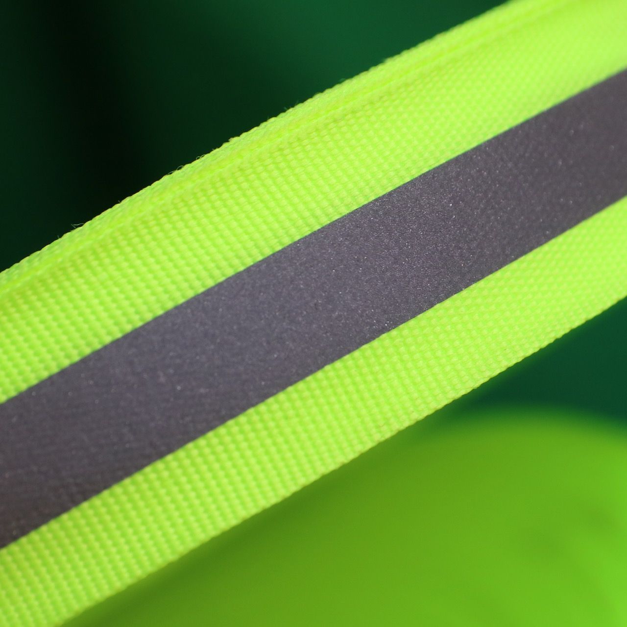 Green Neon Reflective Tape - 2,5cm x 100m